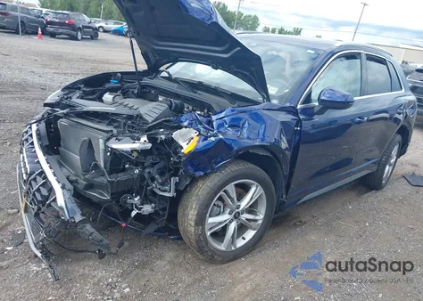 2022 Audi Q3 Premium 45 Tfsi S Line Quattro Tiptronic from USA, damaged, VIN WA1DECF31N1075839